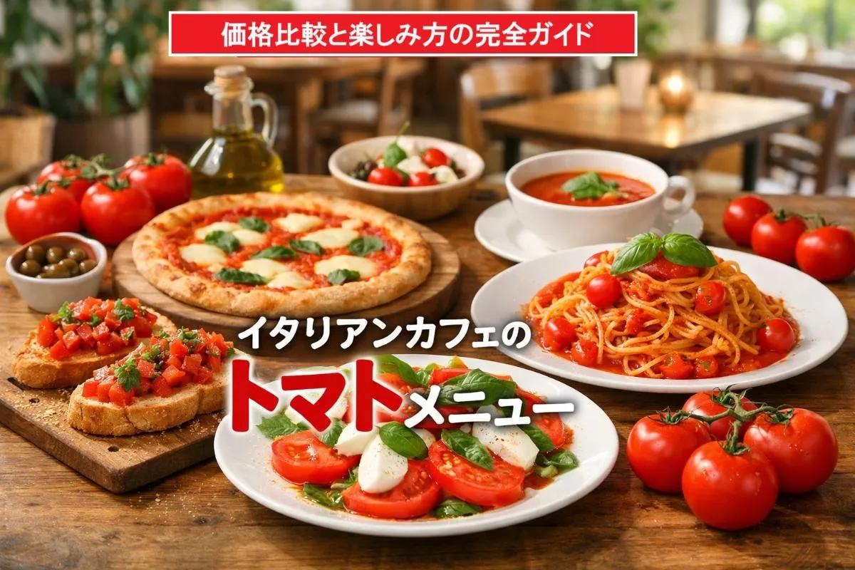 イタリアンカフェのトマトメニューを解説|価格比較と楽しみ方の完全ガイド